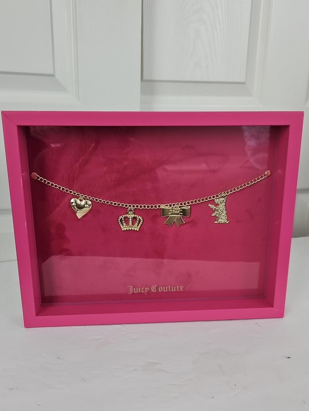 Juicy Couture NWT Trinket Table Tray/Display Art